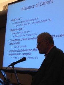 Prof John Turnidge on how the concentration of certain ions can influence the results of polymyxin susceptibility testing.